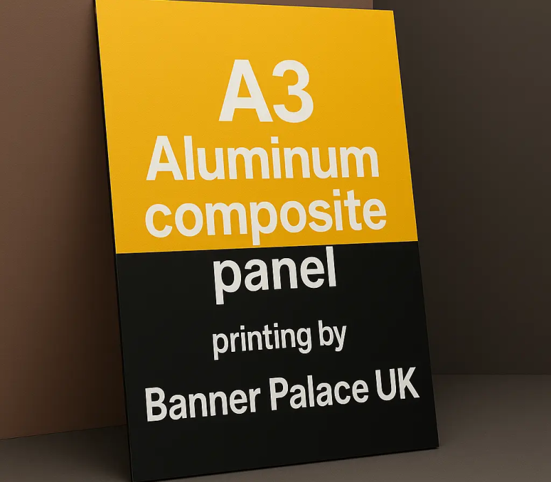 A3 Aluminium Composite Panel Printing